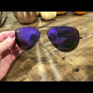 Purple Ray-Bans